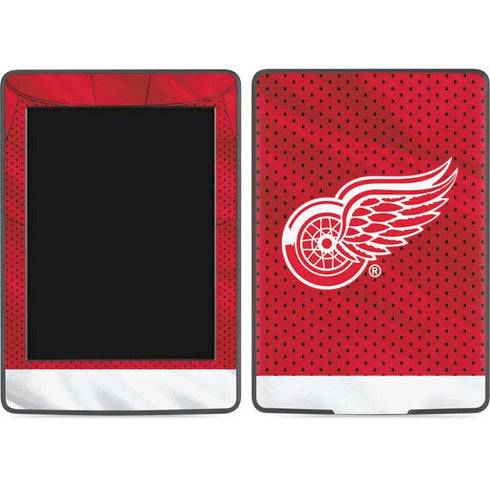 NHL Detroit Red Wings Home Jersey Amazon Kindle Skin