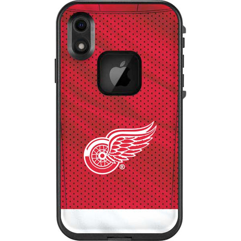 NHL Detroit Red Wings Home Jersey LifeProof Fre iPhone Skin