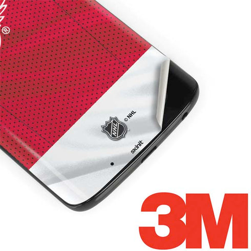 NHL Detroit Red Wings Home Jersey Moto G6 Skin