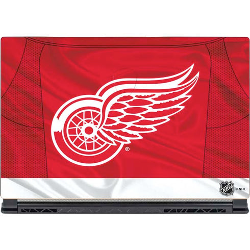 NHL Detroit Red Wings Home Jersey MSI GS65 Stealth Laptop Skin
