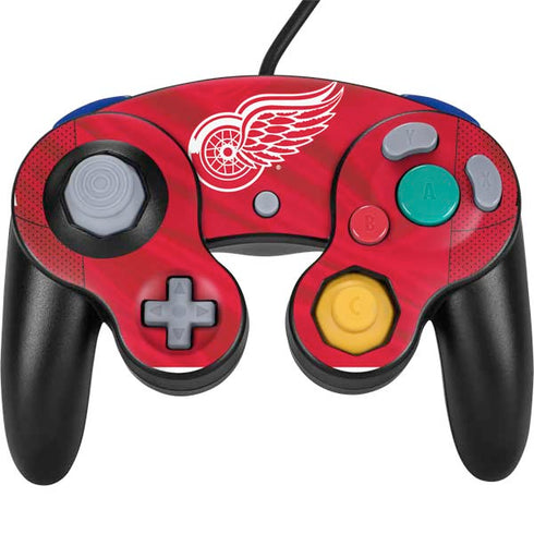 NHL Detroit Red Wings Home Jersey Nintendo GameCube Controller Skin
