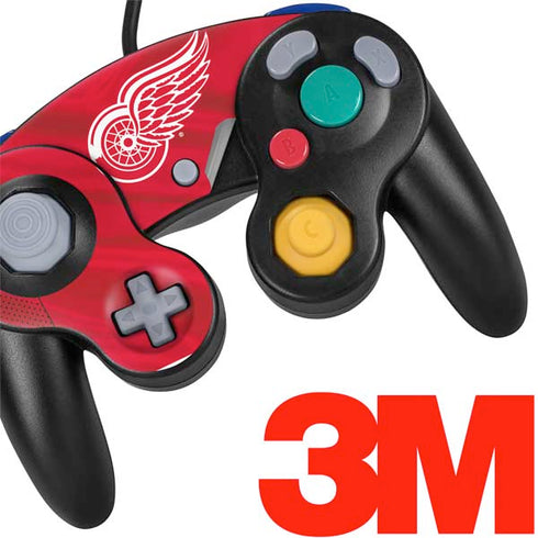 NHL Detroit Red Wings Home Jersey Nintendo GameCube Controller Skin