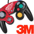 NHL Detroit Red Wings Home Jersey Nintendo GameCube Controller Skin