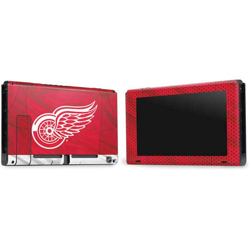 NHL Detroit Red Wings Home Jersey Nintendo Switch Bundle Skin