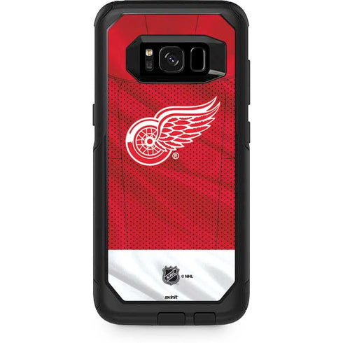 NHL Detroit Red Wings Home Jersey Otterbox Commuter Galaxy Skin