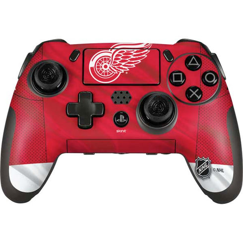 NHL Detroit Red Wings Home Jersey PlayStation Scuf Vantage 2 Controller Skin