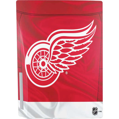 NHL Detroit Red Wings Home Jersey PS5 Console Skin