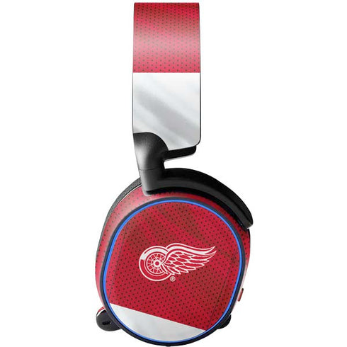 NHL Detroit Red Wings Home Jersey SteelSeries Arctis 5 Skin