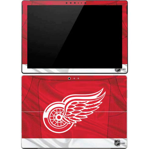 NHL Detroit Red Wings Home Jersey Surface Pro 4 Skin