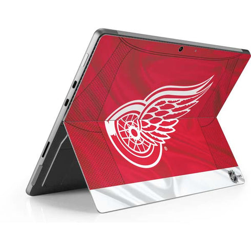 NHL Detroit Red Wings Home Jersey Surface Pro 8 Skin