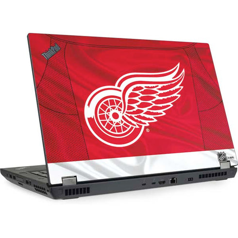 NHL Detroit Red Wings Home Jersey Lenovo ThinkPad Skin