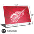NHL Detroit Red Wings Home Jersey Universal Laptop 17in (13.8 x 10in) Skin