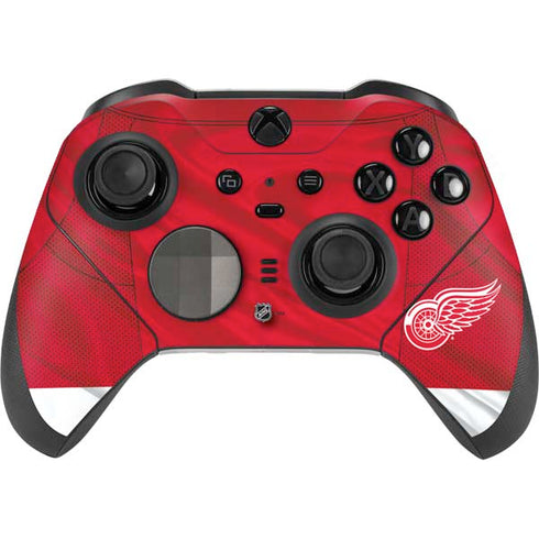 NHL Detroit Red Wings Home Jersey Xbox Elite Wireless Controller Series 2 Skin