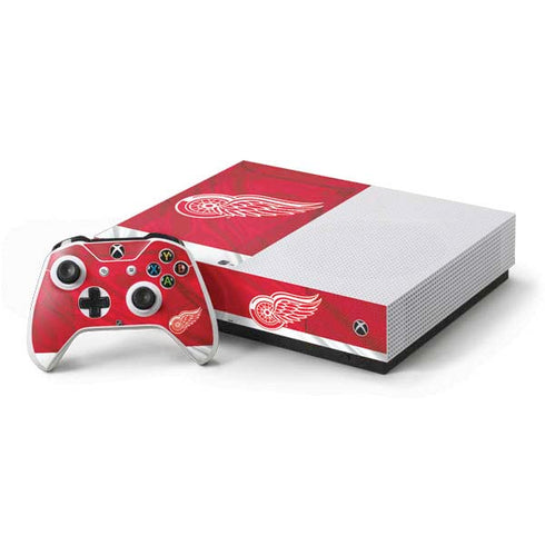 NHL Detroit Red Wings Home Jersey Xbox One S All-Digital Edition Bundle Skin