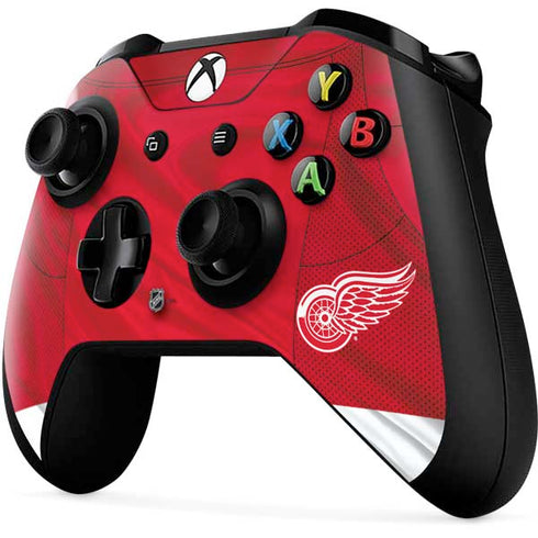 NHL Detroit Red Wings Home Jersey Xbox One X Controller Skin