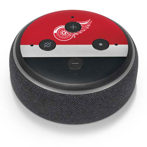 NHL Detroit Red Wings Jersey Amazon Echo Dot Skin