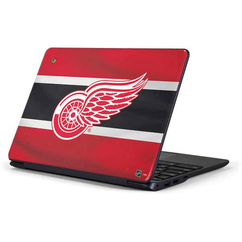 NHL Detroit Red Wings Jersey Samsung Chromebook Skin