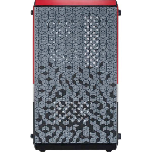 NHL Detroit Red Wings Jersey Cooler Master MasterBox Q300L Mini Tower Skin