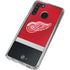 NHL Detroit Red Wings Jersey Galaxy A21 Clear Case