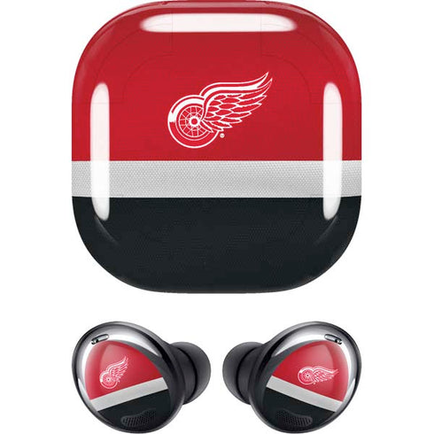 NHL Detroit Red Wings Jersey Galaxy Buds Pro Skin
