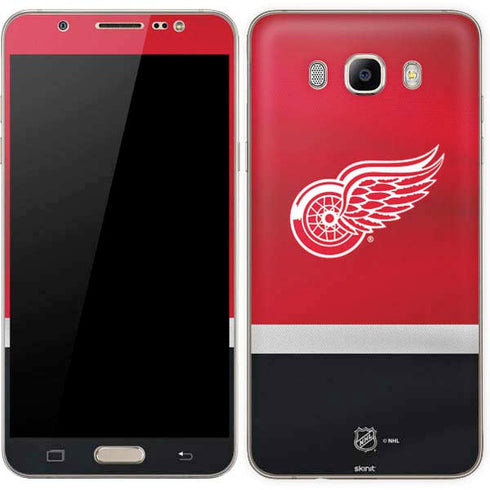 NHL Detroit Red Wings Jersey Galaxy J7 Skin
