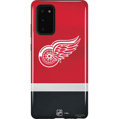 NHL Detroit Red Wings Jersey Galaxy Note20 5G Pro Case