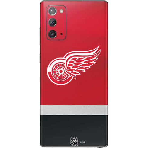 NHL Detroit Red Wings Jersey Galaxy Note20 5G Skin