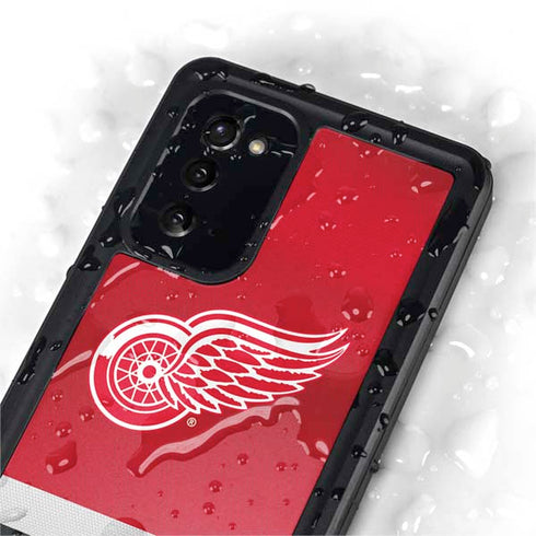 NHL Detroit Red Wings Jersey Galaxy Note20 5G Waterproof Case