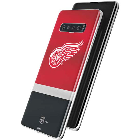 NHL Detroit Red Wings Jersey Galaxy S10 Skin
