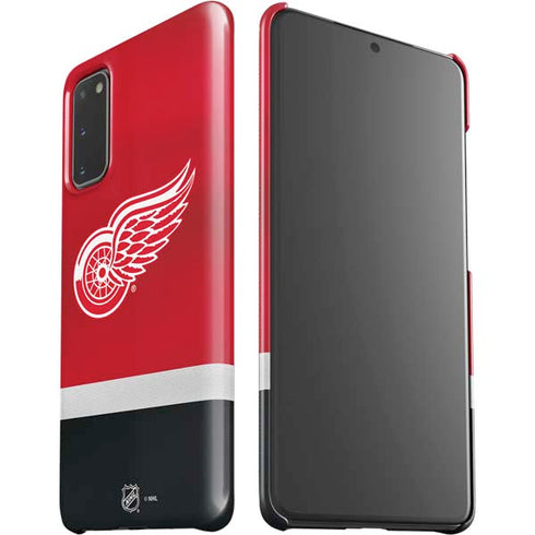 NHL Detroit Red Wings Jersey Galaxy S20 Lite Case