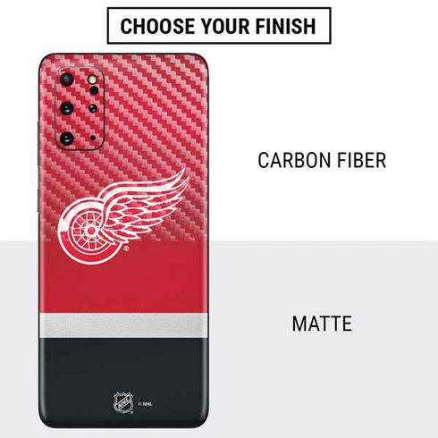 NHL Detroit Red Wings Jersey Galaxy S20 Plus Skin