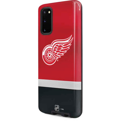 NHL Detroit Red Wings Jersey Galaxy S20 Pro Case