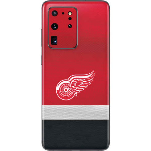 NHL Detroit Red Wings Jersey Galaxy S20 Ultra 5G Skin
