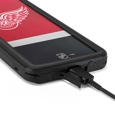 NHL Detroit Red Wings Jersey Galaxy S20 Waterproof Case