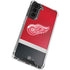 NHL Detroit Red Wings Jersey Galaxy S21 FE Clear Case