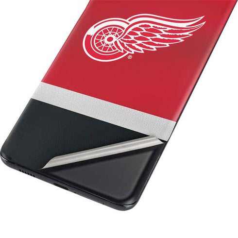 NHL Detroit Red Wings Jersey Galaxy S21 Plus 5G Skin