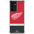 NHL Detroit Red Wings Jersey Galaxy S21 Ultra 5G Clear Case