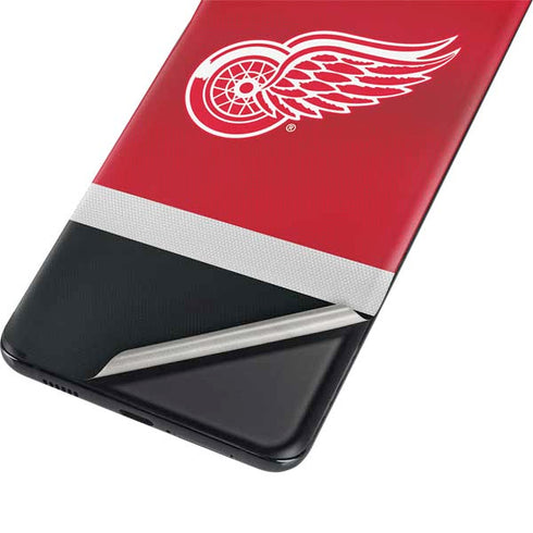 NHL Detroit Red Wings Jersey Galaxy S21 Ultra 5G Skin