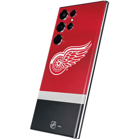 NHL Detroit Red Wings Jersey Galaxy S22 Ultra Skin