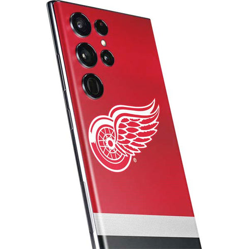 NHL Detroit Red Wings Jersey Galaxy S22 Ultra Skin