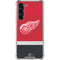 NHL Detroit Red Wings Jersey Galaxy S23 Plus Clear Case