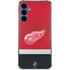 NHL Detroit Red Wings Jersey Galaxy S24 Clear Case