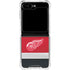 NHL Detroit Red Wings Jersey Galaxy Z Flip5 5G Clear Case