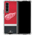 NHL Detroit Red Wings Jersey Galaxy Z Fold4 5G Clear Case