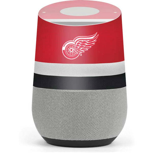 NHL Detroit Red Wings Jersey Google Home Skin