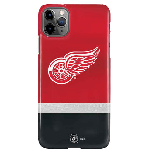 NHL Detroit Red Wings Jersey iPhone 11 Pro Max Lite Case
