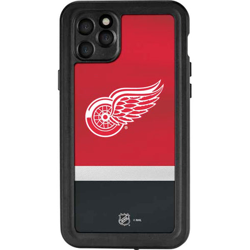 NHL Detroit Red Wings Jersey iPhone 11 Pro Max Waterproof Case