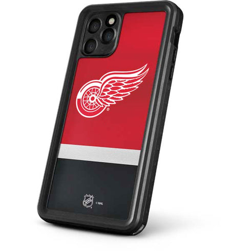 NHL Detroit Red Wings Jersey iPhone 11 Pro Max Waterproof Case