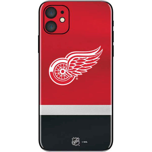 NHL Detroit Red Wings Jersey iPhone 11 Skin