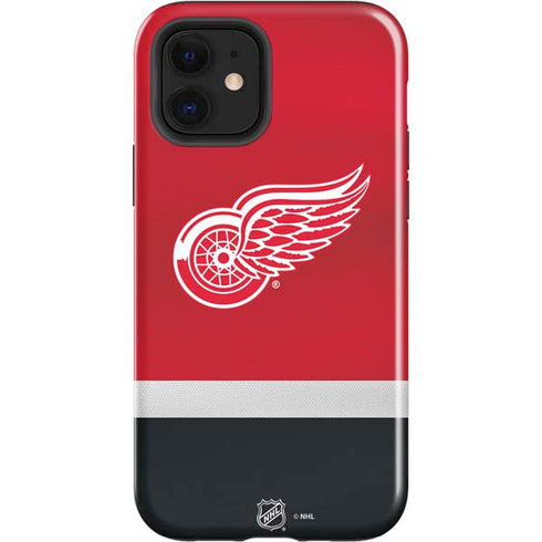 NHL Detroit Red Wings Jersey iPhone 12 Impact Case